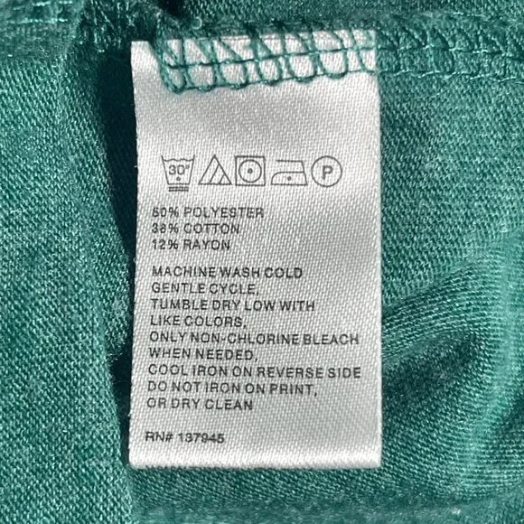 Tipsy Elves “Pahty Wicked Hahd” Graphic T-Shirt Green XL St. Patrick’s Day - Picture 5 of 5